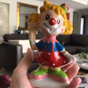 Cutest girl clown handmade and in Brazil. 🥸